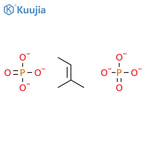 Diphosphoric acid,P-(3-methyl-2-buten-1-yl) ester structure