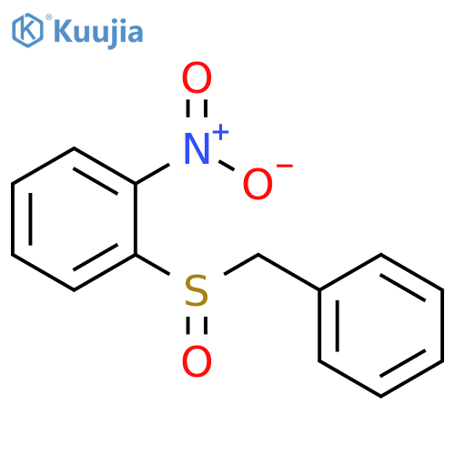 1-(Benzylsulfinyl)-2-nitrobenzene structure