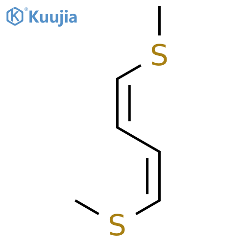 1,3-butadiene, 1,4-bis(methylthio)-, (z,z)- structure