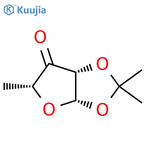 (3As,5R,6aR)-2,2,5-trimethyl-3a,6a-dihydrofuro[2,3-d][1,3]dioxol-6-one structure