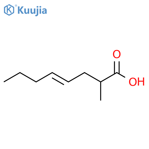 2-methyloct-4-enoic acid structure