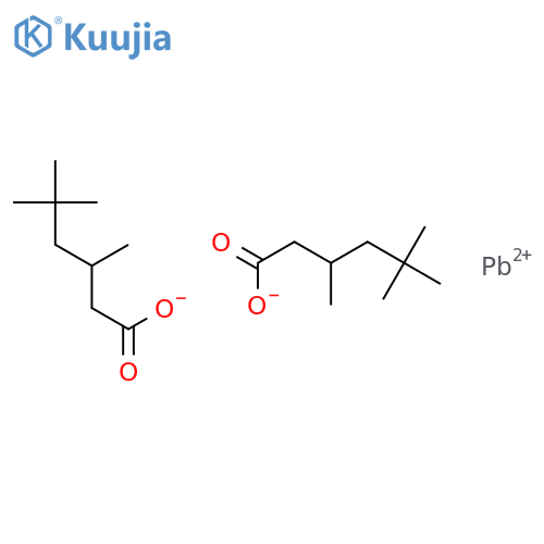 Hexanoic acid,3,5,5-trimethyl-, lead(2+) salt (2:1) structure