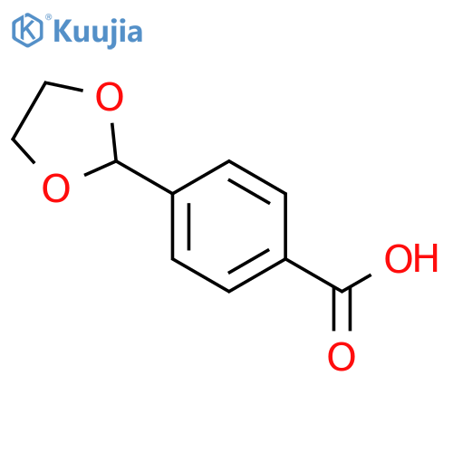 4-(1,3-dioxolan-2-yl)benzoic Acid structure