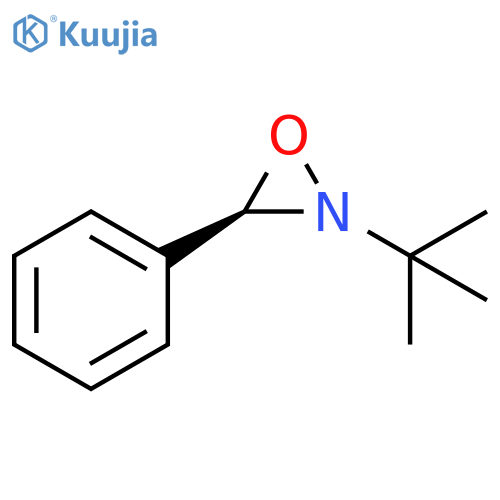 Oxaziridine, 2-(1,1-dimethylethyl)-3-phenyl-, (2R,3R)-rel- structure