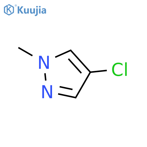 4-Chloro-1-methyl-1H-pyrazole structure