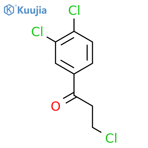 3-Chloro-1-(3,4-dichlorophenyl)-1-propanone structure