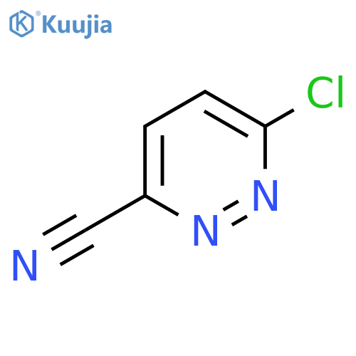 6-Chloropyridazine-3-carbonitrile structure