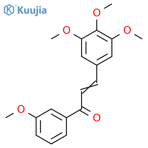1-(3-Methoxyphenyl)-3-(3,4,5-trimethoxyphenyl)prop-2-en-1-one structure