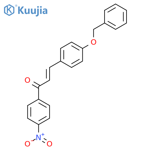 (2E)-3-[4-(Benzyloxy)phenyl]-1-(4-nitrophenyl)prop-2-en-1-one structure