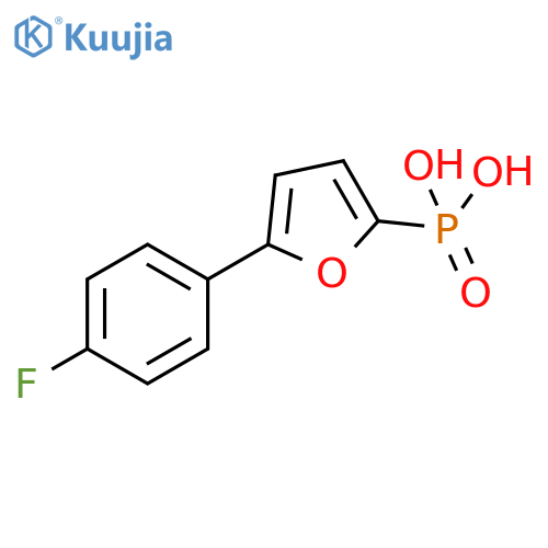 Phosphonic acid, [5-(4-fluorophenyl)-2-furanyl]- structure