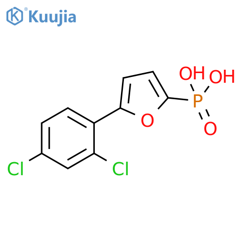 Phosphonic acid, [5-(2,4-dichlorophenyl)-2-furanyl]- structure