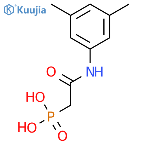 Phosphonic acid, [2-[(3,5-dimethylphenyl)amino]-2-oxoethyl]- structure