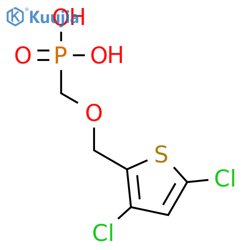 Phosphonic acid, [[(3,5-dichloro-2-thienyl)methoxy]methyl]- structure
