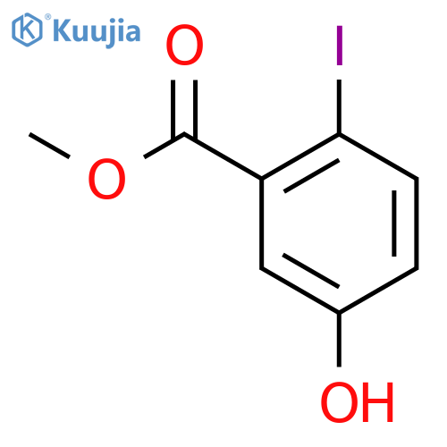 Methyl 5-Hydroxy-2-iodobenzoate structure