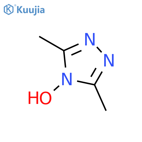 3,5-Dimethyl-4H-1,2,4-triazol-4-ol structure