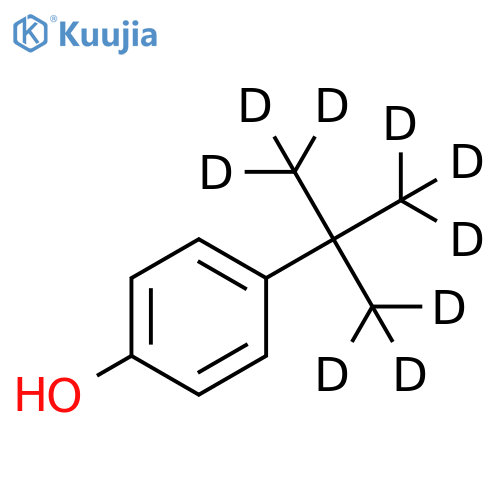 4-tert-Butylphenol-d9 (Major) structure