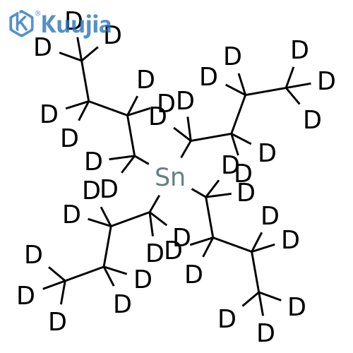 Tetrabutylstannane-d36 structure