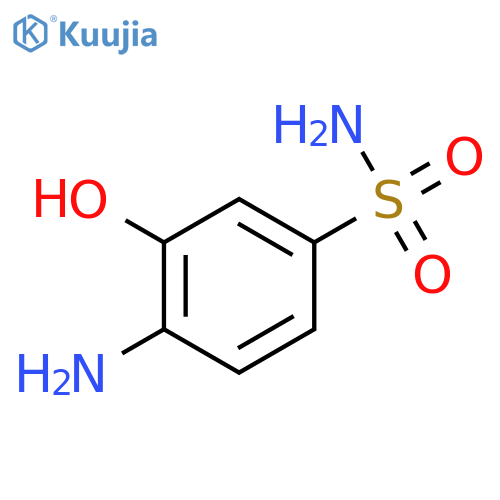 4-Amino-3-hydroxybenzenesulfonamide (may contain up to 20% inorganics) structure