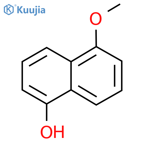 5-Methoxy-1-naphthalenol structure