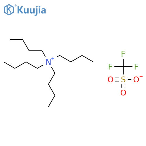 Tetrabutylammonium trifluoromethanesulfonate structure