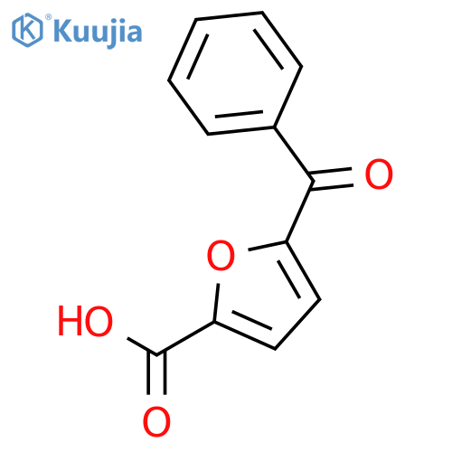 2-Furancarboxylic acid, 5-benzoyl- structure