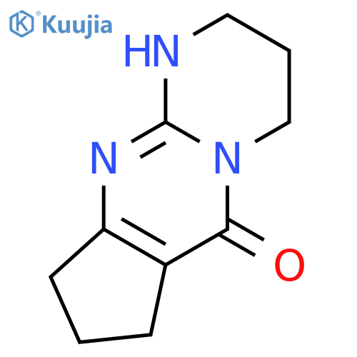 Cyclopenta[d]pyrimido[1,2-a]pyrimidin-6(2H)-one, 1,3,4,7,8,9-hexahydro- (9CI) structure