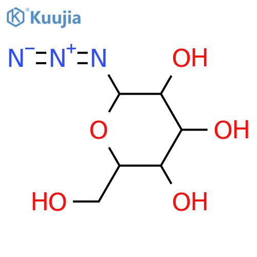 b-D-Galactopyranosyl azide structure