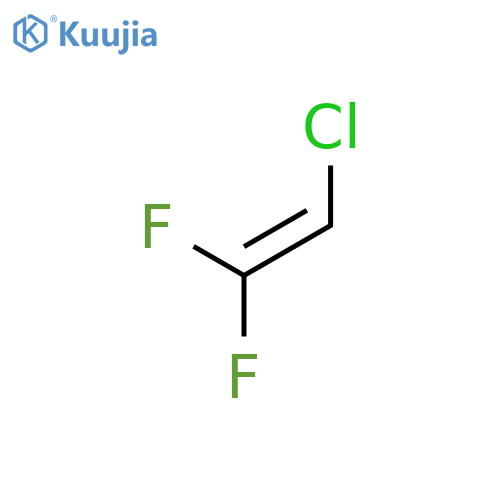 Ethene,2-chloro-1,1-difluoro- (9CI) structure