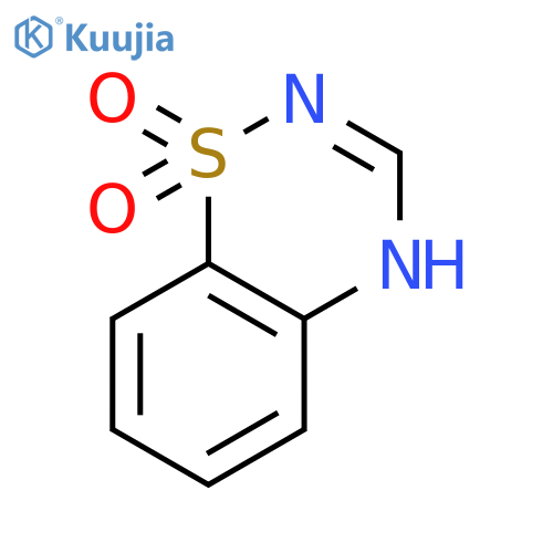 4H-benzoe1,2,4thiadiazine 1,1-dioxide structure