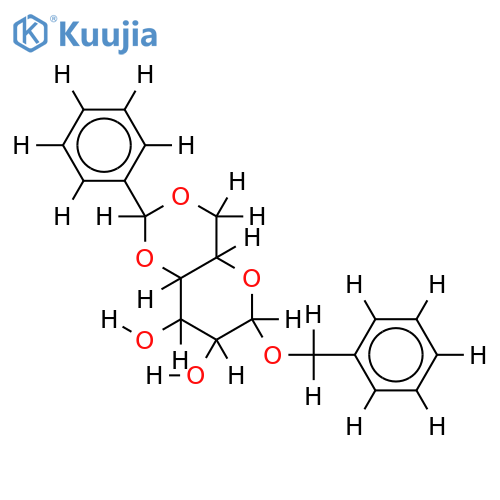 4,6-O-Benzylidene-Benzyl glucopyranoside structure