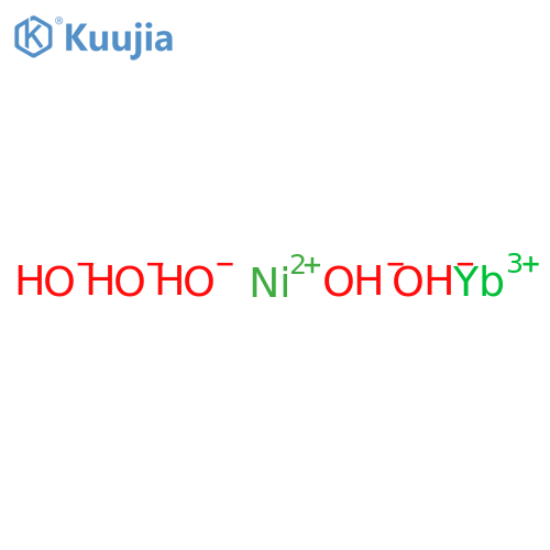 Nickel ytterbium hydroxide structure