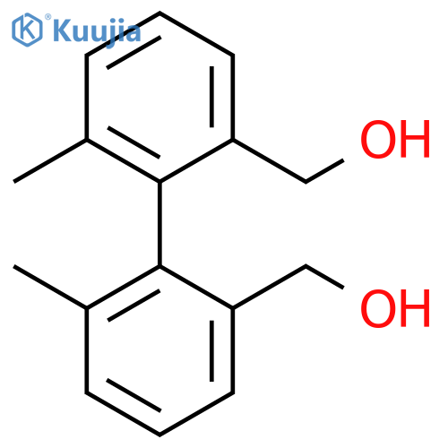 [1,1'-Biphenyl]-2,2'-dimethanol,6,6'-dimethyl- structure