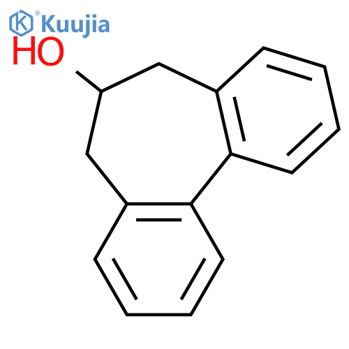 5H-Dibenzo[a,c]cyclohepten-6-ol, 6,7-dihydro- structure