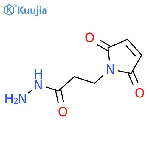 3-Maleimidopropionic acid hydrazide structure