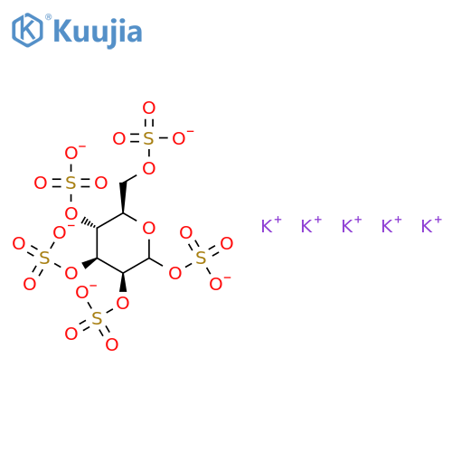 Mannose Pentasulfate, Potassium Salt, Technical Grade structure