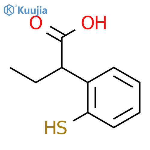 2-Mercaptophenylbutyric Acid structure