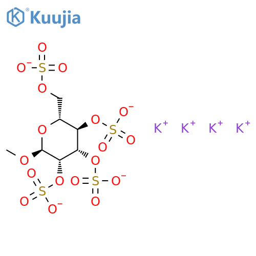Methyl a-D-Mannopyranoside 2,3,4,6-Tetrasulfate, Potassium Salt, Technical Grade structure
