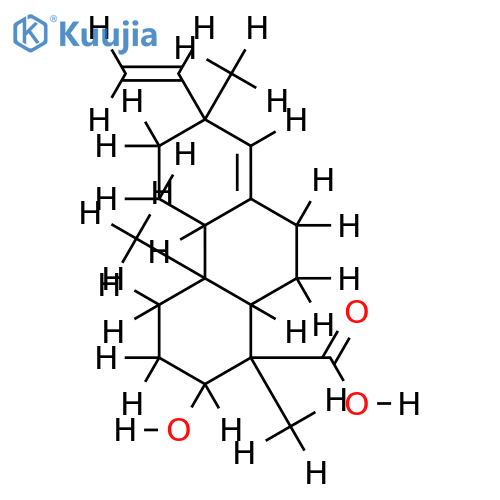 3beta-hydroxy sandaracopimaric acid structure