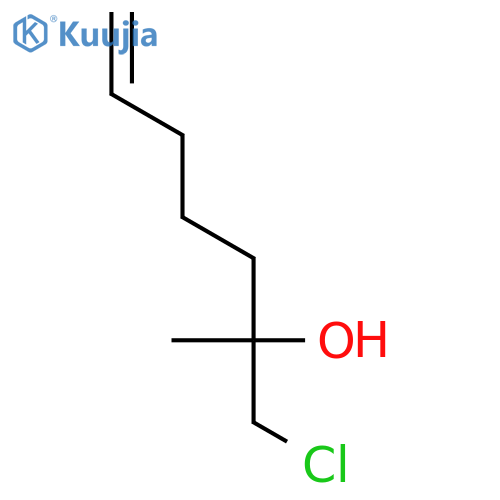6-Hepten-2-ol, 1-chloro-2-methyl- structure