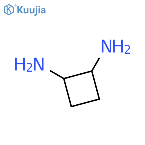 1,2-Cyclobutanediamine, cis- structure