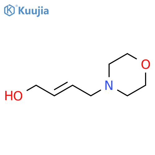 2-Buten-1-ol, 4-(4-morpholinyl)-, (2E)- structure