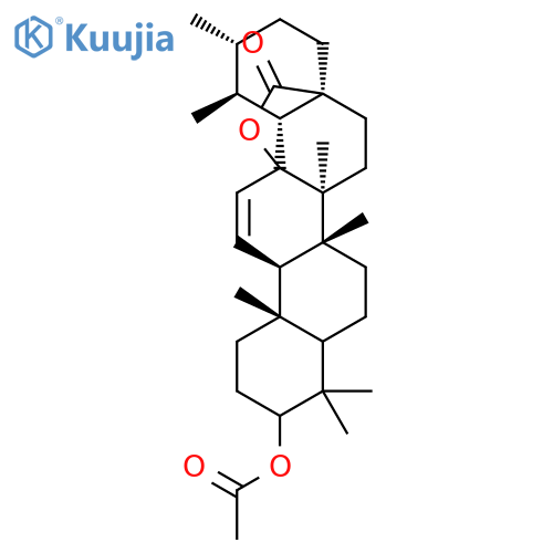 3-Acetoxy-11-ursen-28,13-olide structure