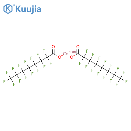 Cobalt perfluorooctanoate structure