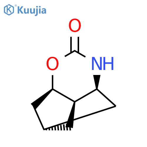 4,6-Methanocyclopent[e]-1,3-oxazin-2(3H)-one,hexahydro-,(4S,4aR,6S,7aR)-(9CI) structure