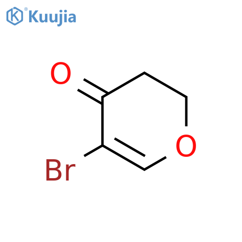 5-bromo-2,3-dihydropyran-4-one structure