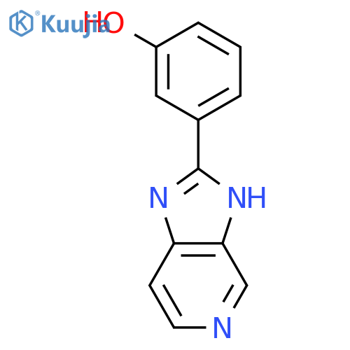 3-(3H-imidazo[4,5-c]pyridin-2-yl)-Phenol structure