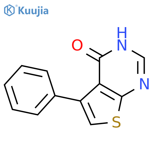 5-Phenylthieno2,3-dpyrimidin-4-ol structure