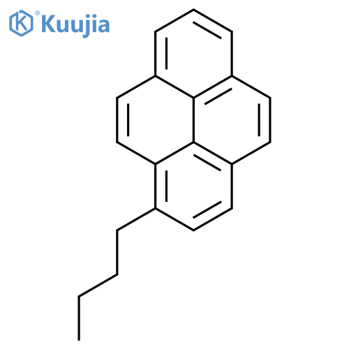 Pyrene, 1-butyl- structure