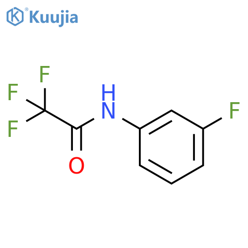 2,2,2-Trifluoro-n-(3-fluoro-phenyl)acetamide structure