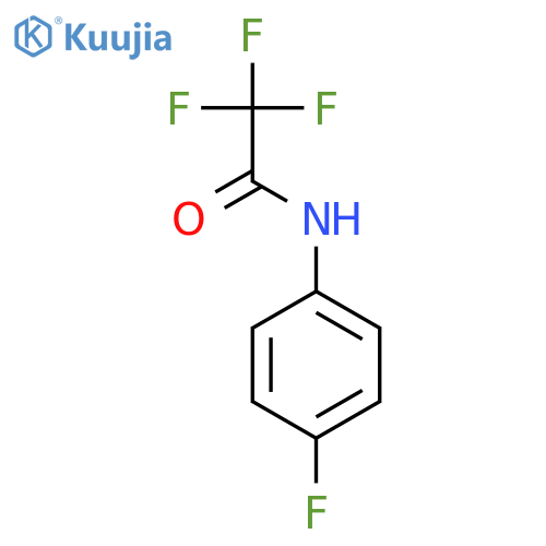 2,2,2-trifluoro-N-(4-fluorophenyl)acetamide structure
